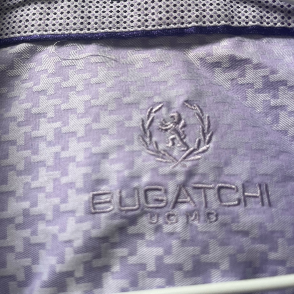 Bugatchi Lavender Button Down Shirt - image 3